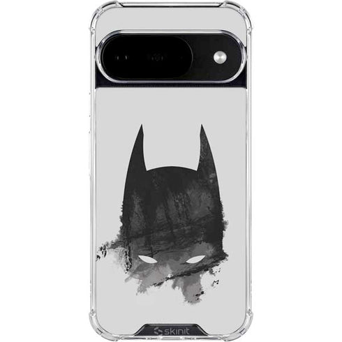 DC Comics Batman Mask Art Google Pixel 10 Clear Case